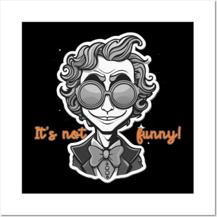 Joker - It's not funny Posters and Art